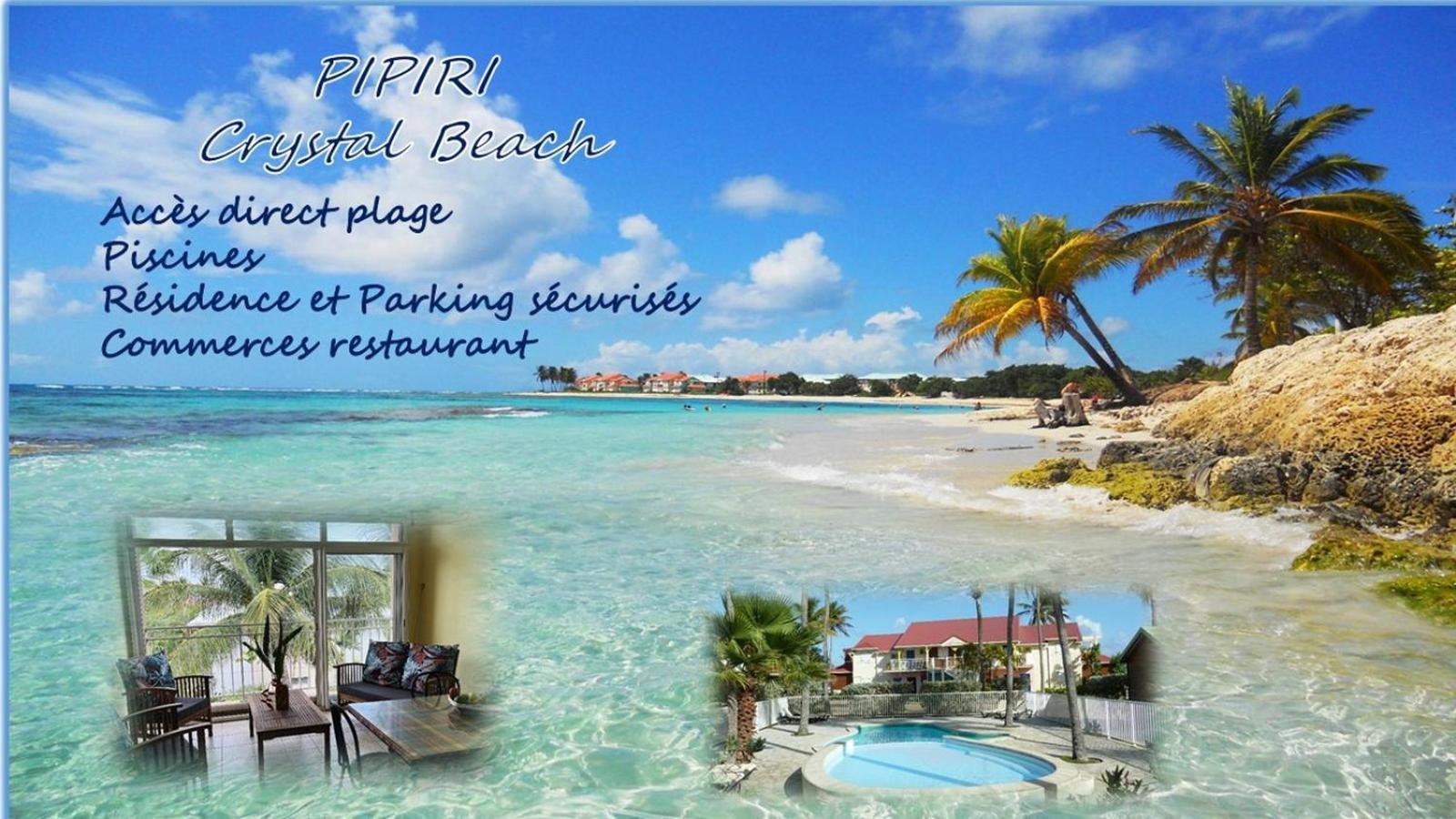 Pipiri Page Crystal Beach- Marina C0Nciergerie Saint-Francois  Exteriér fotografie